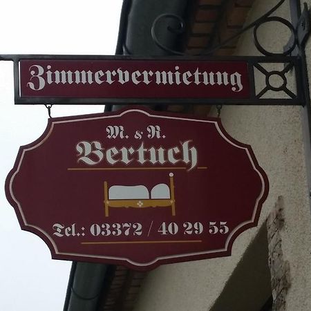 Zimmervermietung M&R Bertuch Juterbog Exterior photo